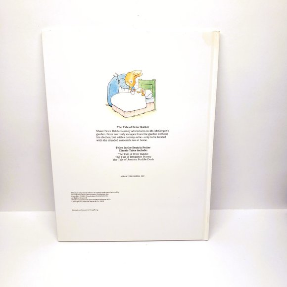 Beatrix Potter Set Lot x3 Hardcover 1991 Peter Rabbit Benjamin Bunny Jemima - Picture 3 of 10